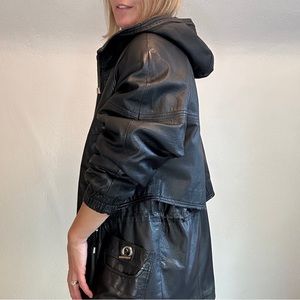 Vintage Black Trench Coat
